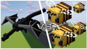 Ender Dragon VS Bee